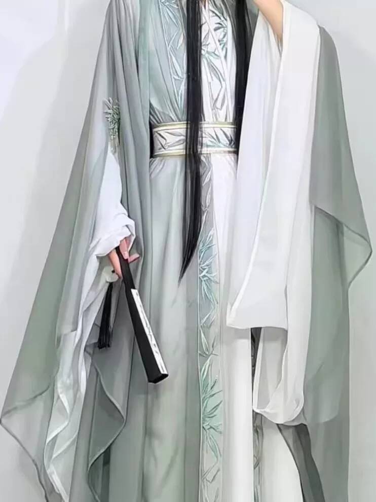 Embroidery Cotton Shirt - 새로운 Hanfu 여성 Wei Jinfeng 자수