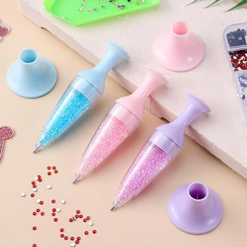 Embroidery Garments - 꽃병 모양 포인트 드릴 펜, 5D