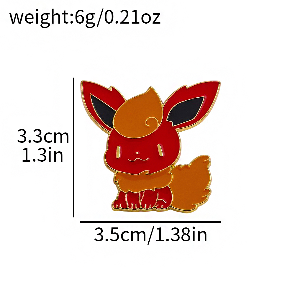8개입 이브이 에나멜 핀 세트, 귀여운 만화 캐릭터 금 - Embroidery Reddit 리뷰 및 가격