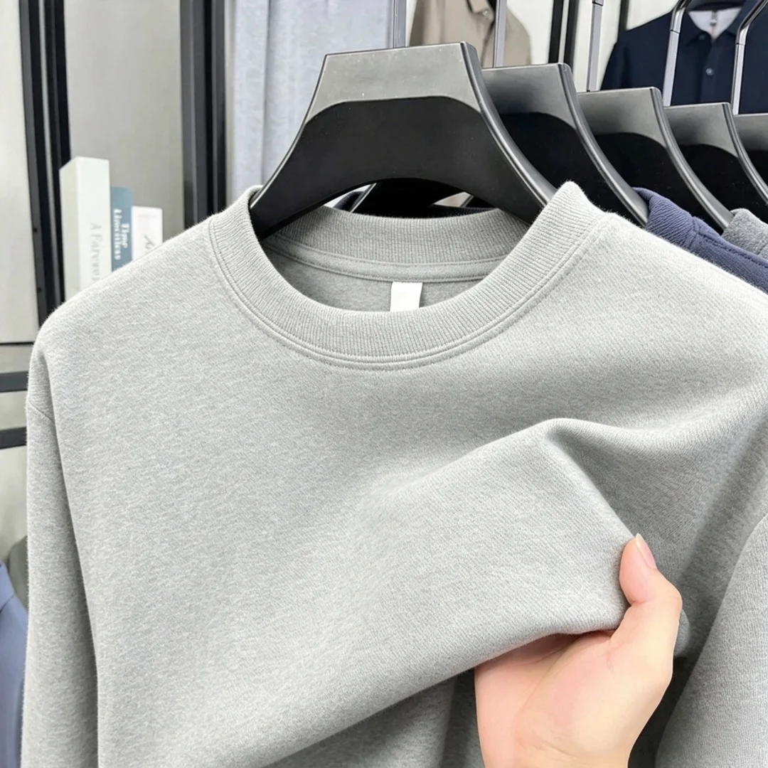 부드러운 면 소재의 고급 브랜드 남성용 긴팔 라운드넥  - Embroidery Cotton Shirt 리뷰 및 가격
